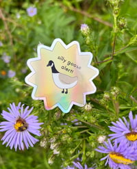 Silly Goose Alert Sticker