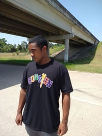 Image 3 of Houston Screw (orange)  Multi Color Tshirt