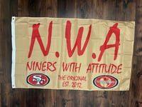 N.W.A. OFFICIAL GOLD FLAG