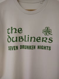 Image 6 of Dubliners - Seven Drunken Nights Off-white T-shirt (Stanley Stella)