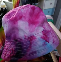 Image 1 of Ice dyed child's bucket hat