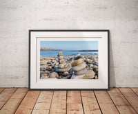 Image 1 of Stacking stones at Tynemouth Pier