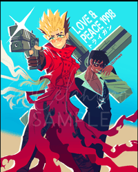 Image 2 of TRIGUN Prints + Stickers 