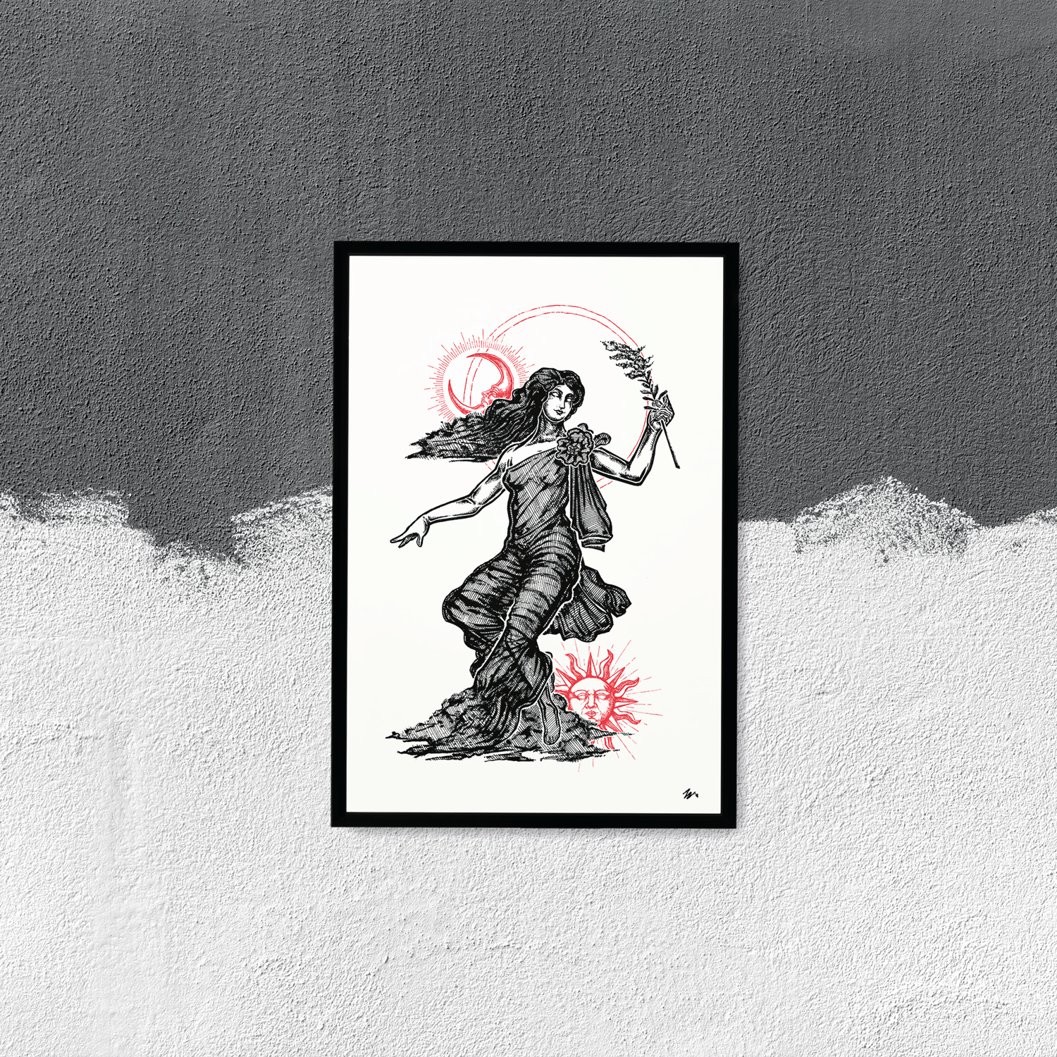 Image of "Autumn" 13"x19" Luster Paper Art Print
