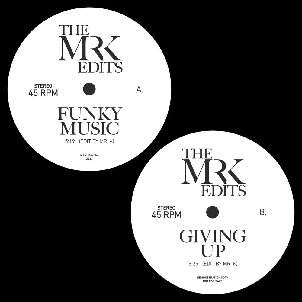 [7"] Funky Music B/W Giving Up — MXMRK2062