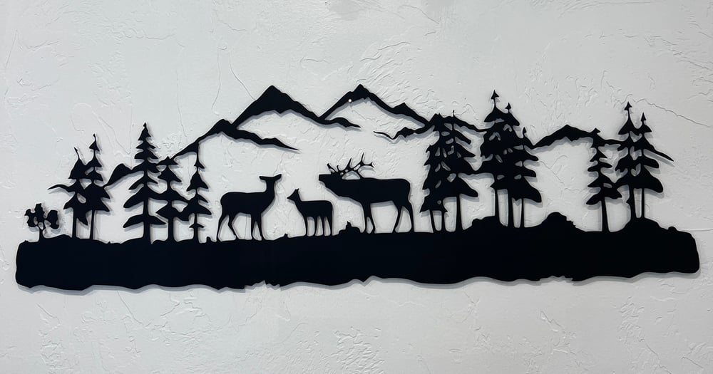 Image of Elk Scene