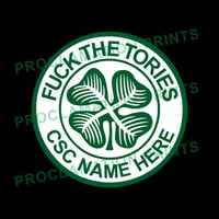 Image 1 of Set of 10 Fuck The Tories badges for any CSC.