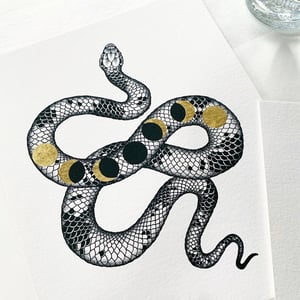 Image of Change: regular or gold leaf-embellished fine art print