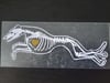 Greyhound Skelli Decal