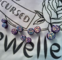 Image 2 of Double Flare Glitter Plug 10mm-18mm, 20mm, 28mm