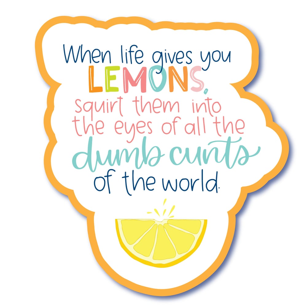 Image of Lemons Sticker