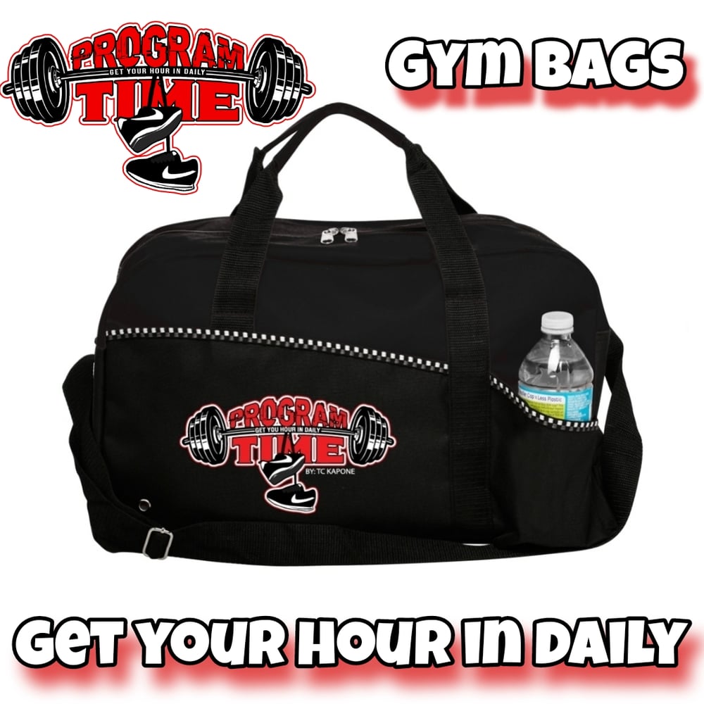 Program Time Gym Bags (Black)