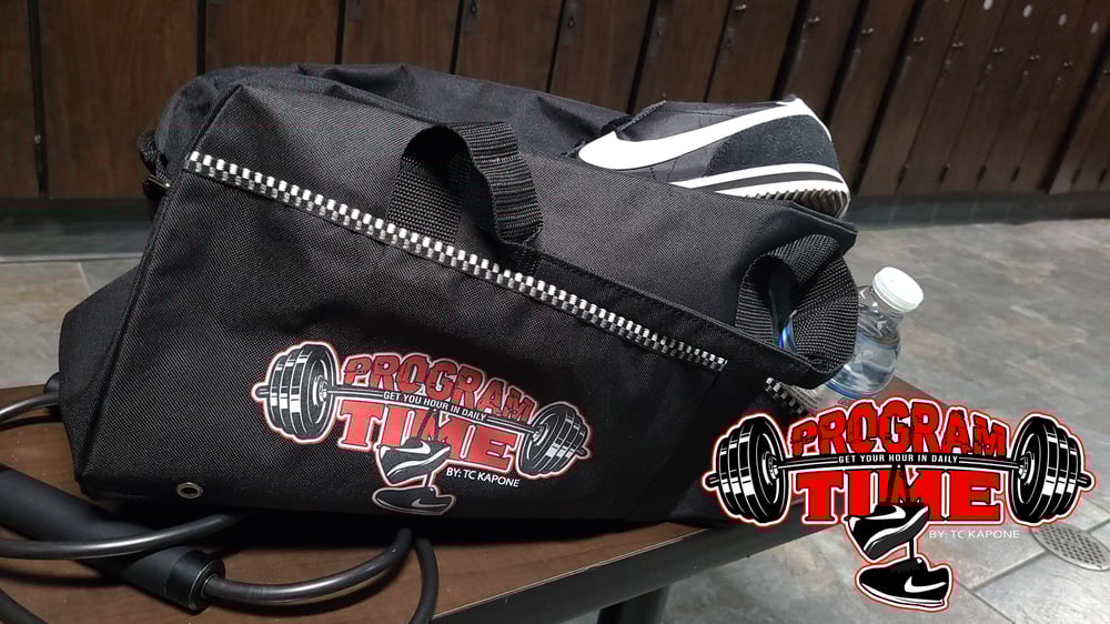 Program Time Gym Bags (Black)