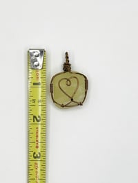 Image 3 of Lemon Calcite Heart