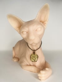 Image 1 of Lemon Calcite Heart