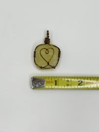 Image 4 of Lemon Calcite Heart