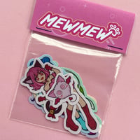 Image 1 of Mew Mew sticker set