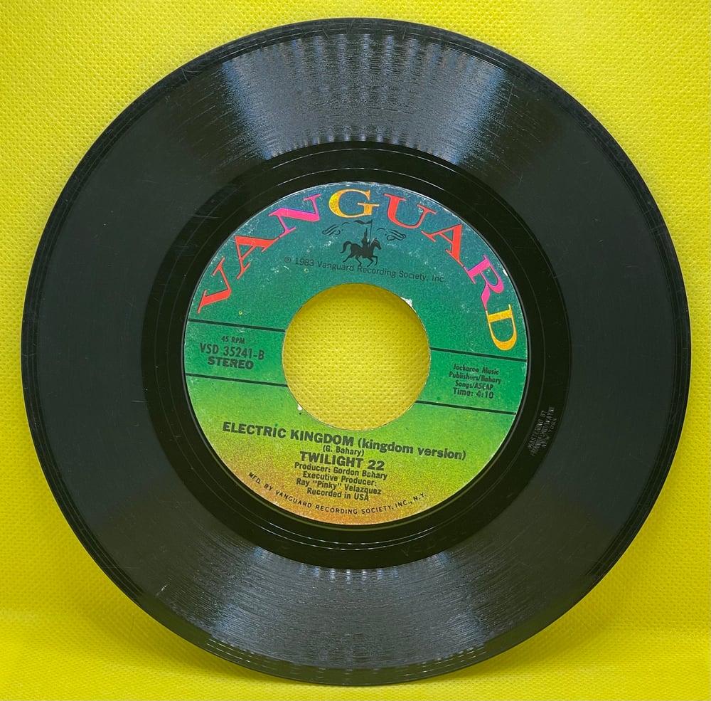 Twilight 22 β Electric Kingdom 1983 7β 45rpm