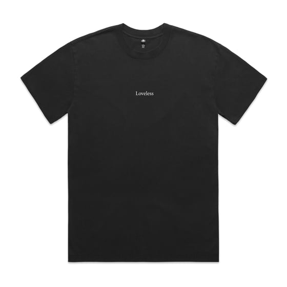 Image of Loveless Faded Black Heavy Weight Shirt