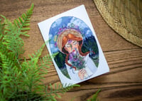 Image 1 of Anne Shirley Watercolor Greeting Card