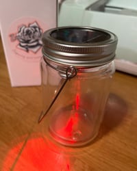Image 3 of 11oz Glowing Elf (Mini Snow Globe/glass cup) 