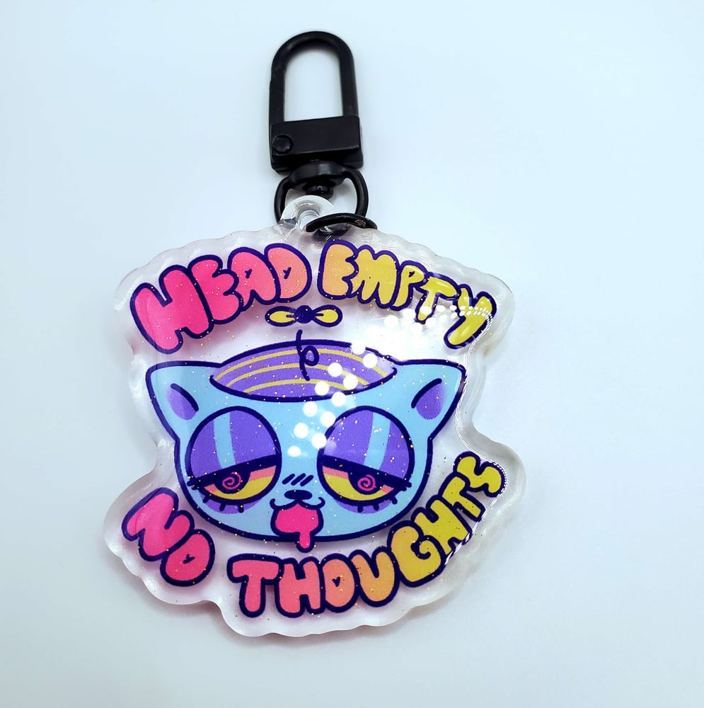 Image of Head Empty No Thoughts Charm