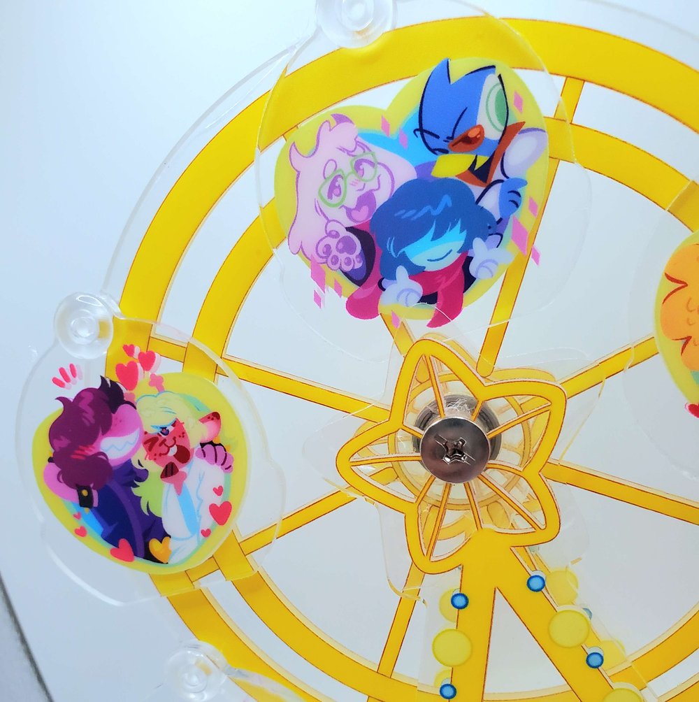 Image of Undertale Ferris Wheel Charm