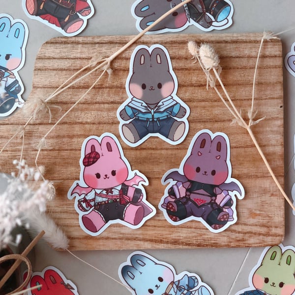 Image of Nu:Carnival Bunnie Stickers