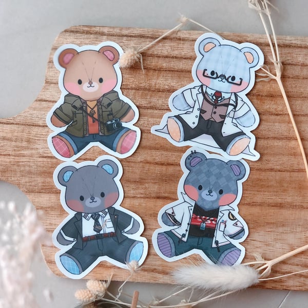 Image of Tears of Themis - Beary Stickers