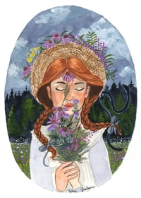 Anne Shirley Watercolor Print