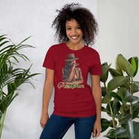 Image 2 of Poised Power Queen Unisex Staple T-Shirt | Bella + Canvas 3001