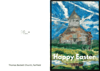 Image 2 of Thomas Beckett Church, Fairfield - Easter Card