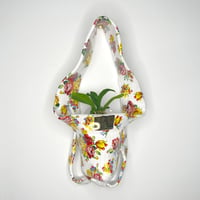 Image 4 of Wall-Hanging Used Jockstrap Planter with 22Kt Gold