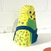 Charlotte Miller Ceramic Budgie - Stan