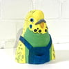 Charlotte Miller Ceramic Budgie - Stan