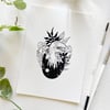 Baby Rawr, fine art print