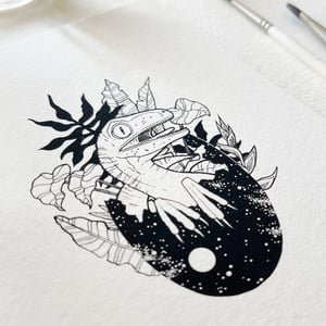 Image of Baby Rawr, fine art print
