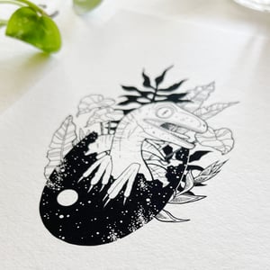 Image of Baby Rawr, fine art print