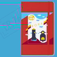 Image 4 of Notebook 148X210 (A5), Copertina rigida, elastico - Roma Style BG (EBZ017)