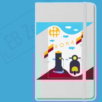 Image 3 of Notebook 148X210 (A5), Copertina rigida, elastico - Roma Style BG (EBZ017)