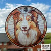 Collie Dog Sun Catcher