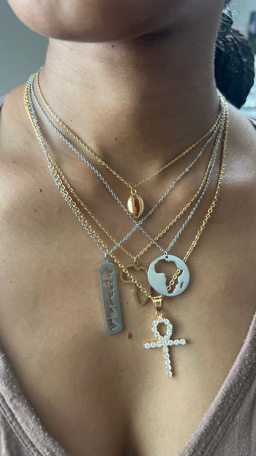 Image of EARTH GANG III • Africa Necklace Set