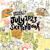 Image 1 of July 2023 Sketchbook (Digital PDF)