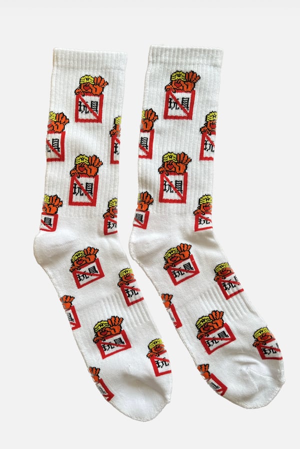 Image of BCC Ranger Ray Box Logo socks