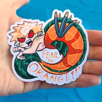 Image 2 of Fear the Orange! 3" Sticker