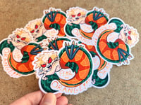 Image 3 of Fear the Orange! 3" Sticker