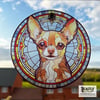 Chihuahua Dog Sun Catcher