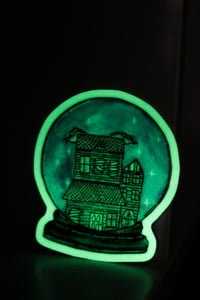 Image 2 of Glow n' the Dark Crystal Ball Haunted Mansion