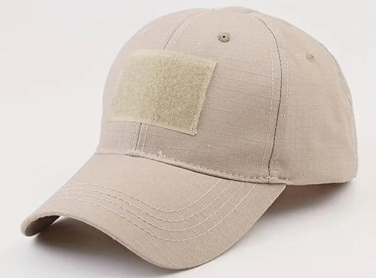 Image of ONE-COLOR OPERATOR BALL CAP - 3 VELCRO PLACEMENTS