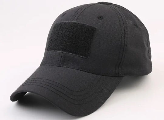 Image of ONE-COLOR OPERATOR BALL CAP - 3 VELCRO PLACEMENTS